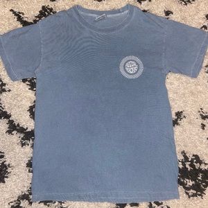 Blue nature backs tee shirt